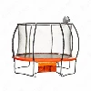 Trampoline with Basketball Hoop
